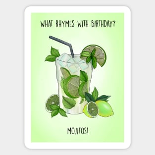 Mojito birthday Sticker